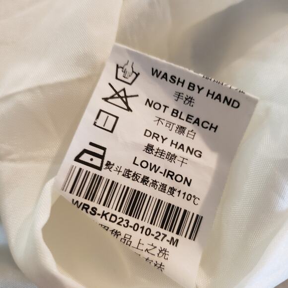 Wanko Zig Zag Crocheted Mini Dress Short Sleeve Bright Colors Size EU 36 - Picture 9 of 9